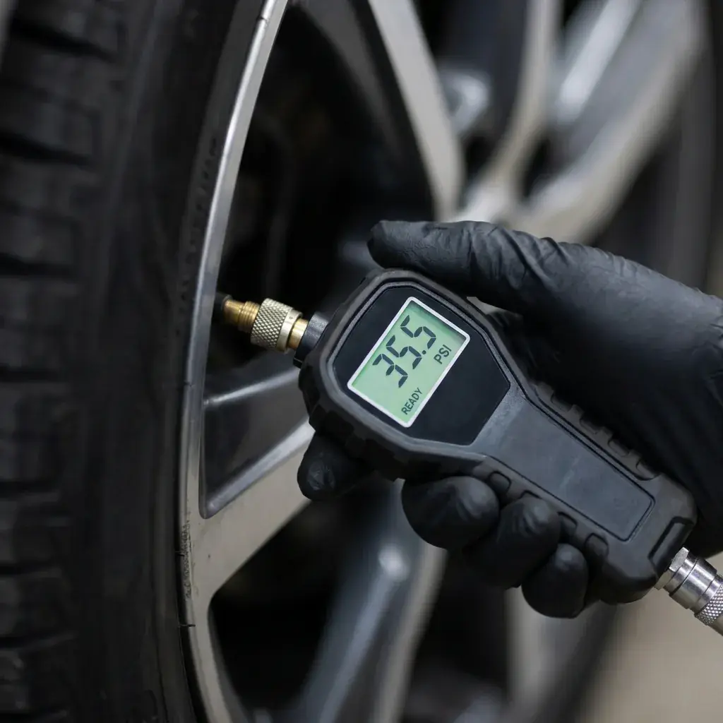 Technical vehicle safety inspection for OSH compliance.