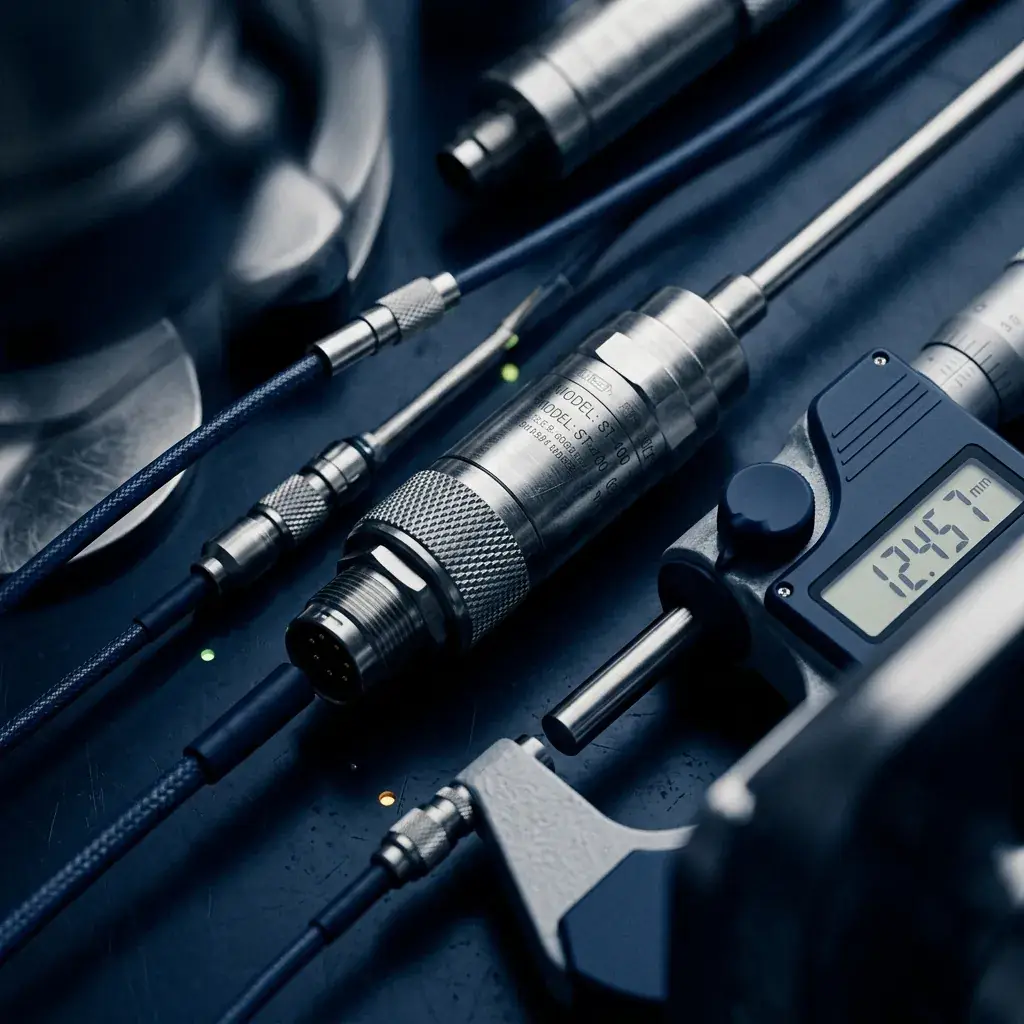 Technical detail of high-precision measurement equipment used in occupational monitoring.