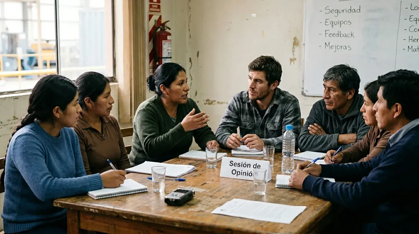 Work climate and stress diagnosis conducted by Grupo Inproser senior consultants.