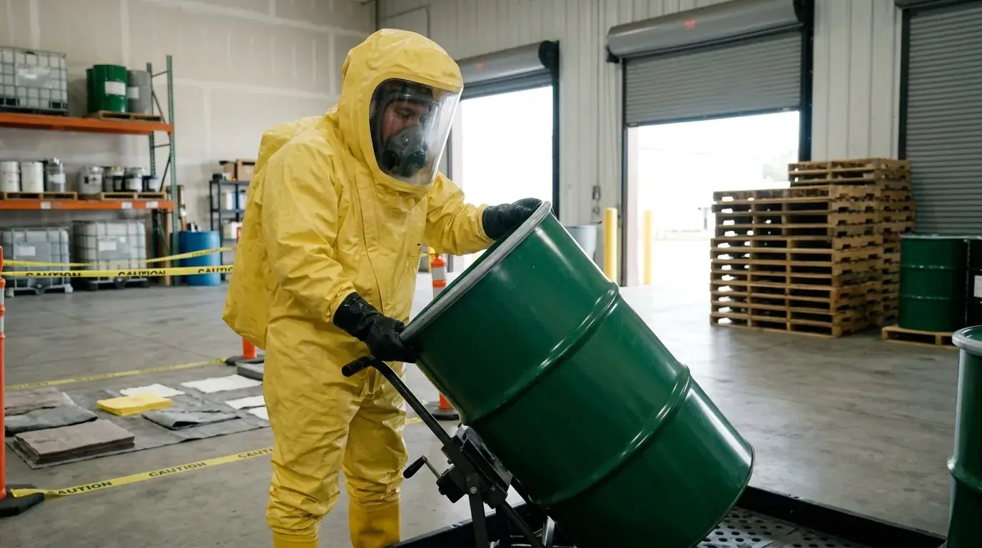 Hazardous materials (MATPEL) emergency response by Grupo Inproser.